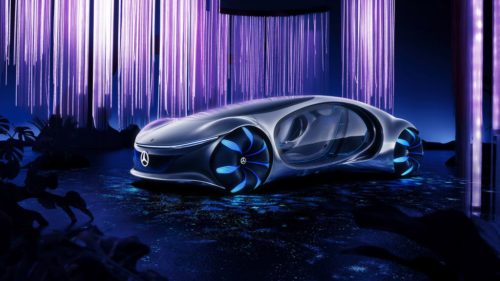 Mercedes-Benz y AVATAR colaboran para crear el coche eléctrico perfecto
