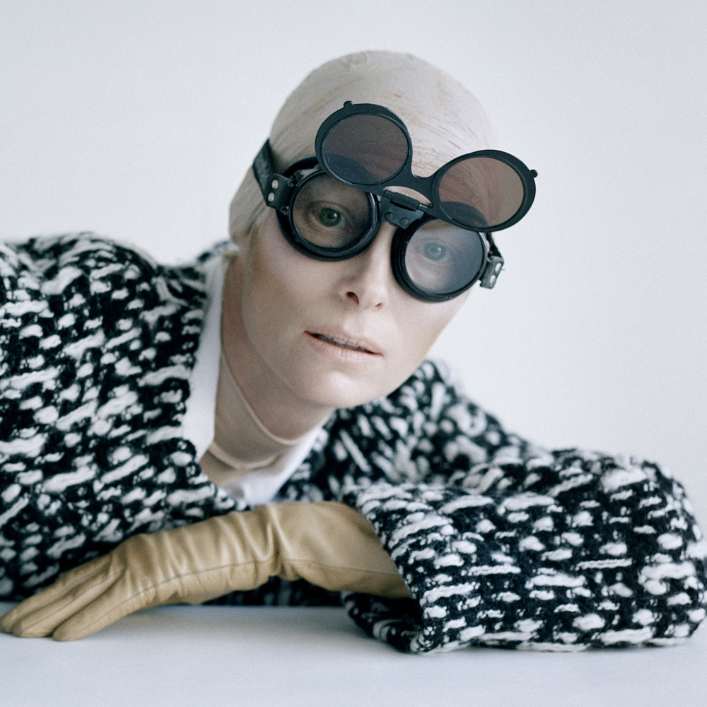 Tilda Swinton, Fashion: Yves Saint Laurent, Reykjavik, 2011 © Tim Walker