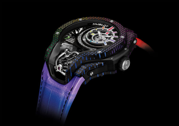 Hublot crea los colores del tiempo con el rainbow