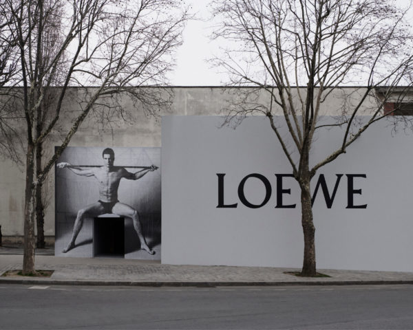 Entrada Loewe desfile
