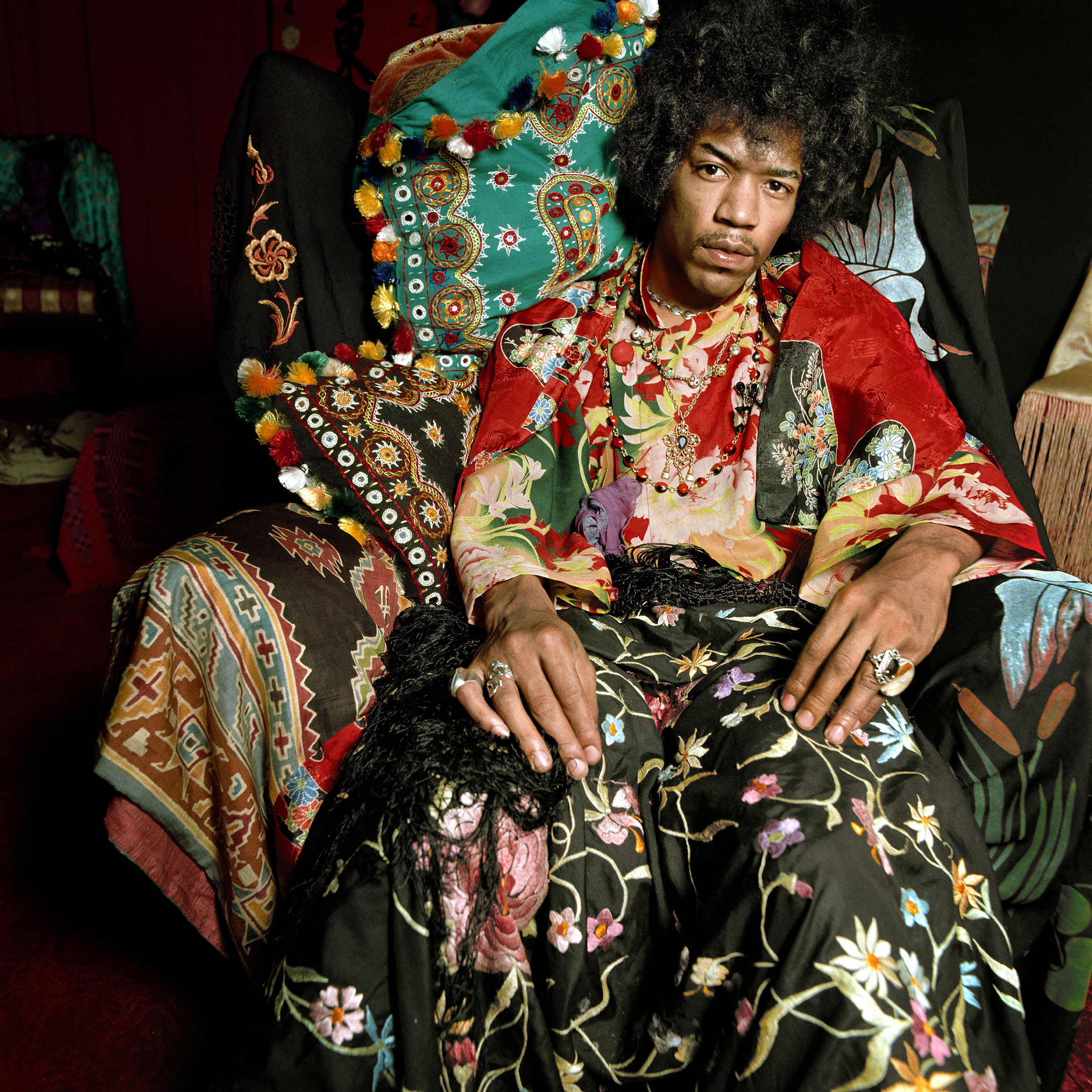 Jimi Hendrix, 1967 © Terence Donovan Archive.