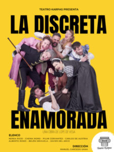 LA 5DISCRETA ENAMORADA en el Teatro Quique San Francisco Madrid Es Teatro 1