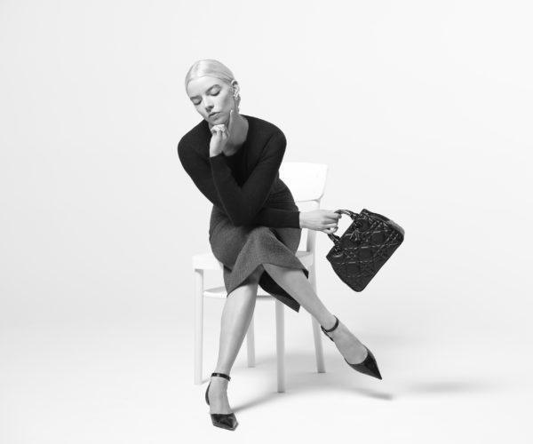 DIOR ANYA TAYLOR bolso Lady Dior 95.22