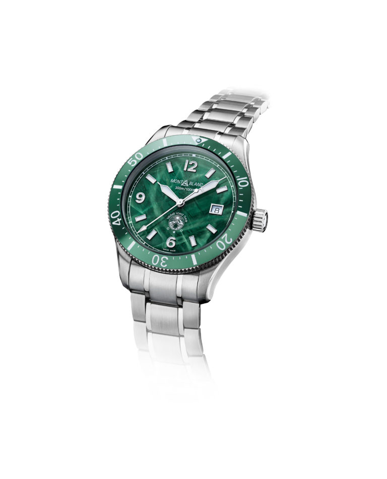 Montblanc 1858 Iced Sea Automatic Date Green 2