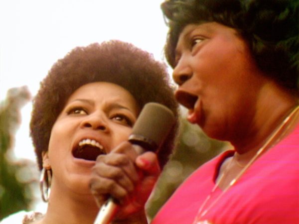 SUMMER OF SOUL Mavis Staples and Mahalia Jackson. Courtesy of Mass Distraction Media e1625495650117