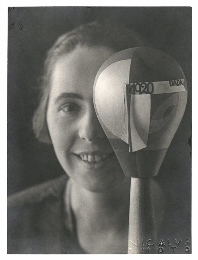Sophie Taeuber Arp with Dada Head 1920 scaled e1626425551965