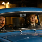 Sam Rockwell and Saoirse Ronan in the film SEE HOW THEY RUN. Photo by Parisa Taghizadeh. Courtesy of Searchlight Pictures. © 2022 20th Century Studios All Rights Reserved